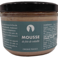 MOUSSE DE FOIE DE VOLAILLE POT 180GR