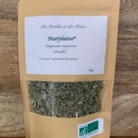 Feuilles de Marjolaine Bio de Provence Direct Producteur à Vitrolles