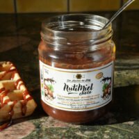 pate à tartiner miel noisette, en production local et vente directe à Vitrolles