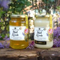 Miel de lavande cremeux, IGP label rouge, en circuit-court à Vitrolles