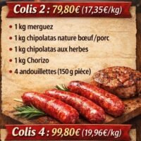 Colis grillades n°2
