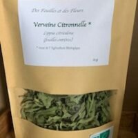 Verveine Citronnelle Feuilles entières - 15g