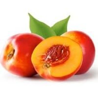 nectarine jaune conditionnée en barquette de 1kg environ