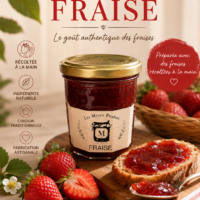 Confiture de fraise 200g
